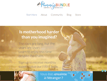 Tablet Screenshot of mommysbundle.com